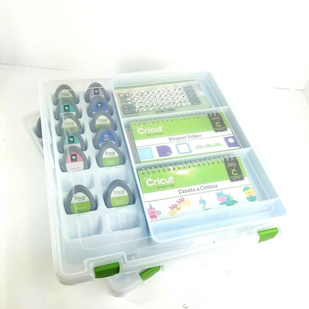 中古・cricut本体 カートリッジ8個おまけ付き Cricut Cartridge, Overlay and Book No Box Your Choice Title Link
