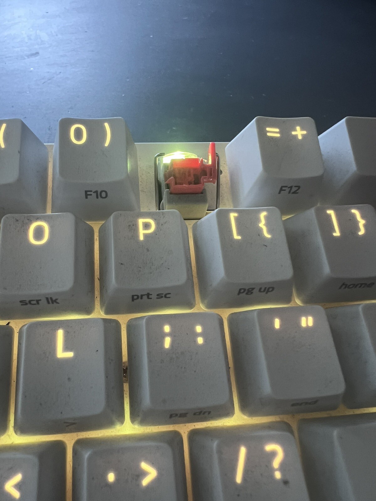 Used Razer Huntsman Mini Optical Gaming Keyboard - Mercury White