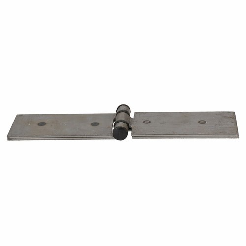 Bisagra de soldadura larga resistente con arbustos 240x50 mm calidad industrial - Imagen 2 de 5