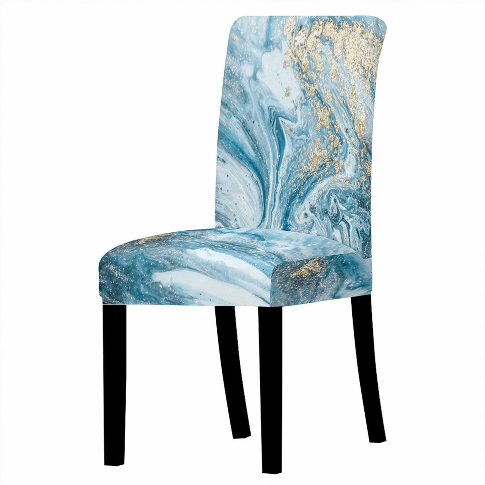 Универсальный набор чехлов на стулья стрейч из спандекса для столовой 1 2 4 6 штук - Изображение 2 из 4