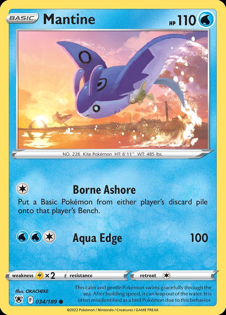 Pokemon Mantine (34/219) Astral Radiance LP