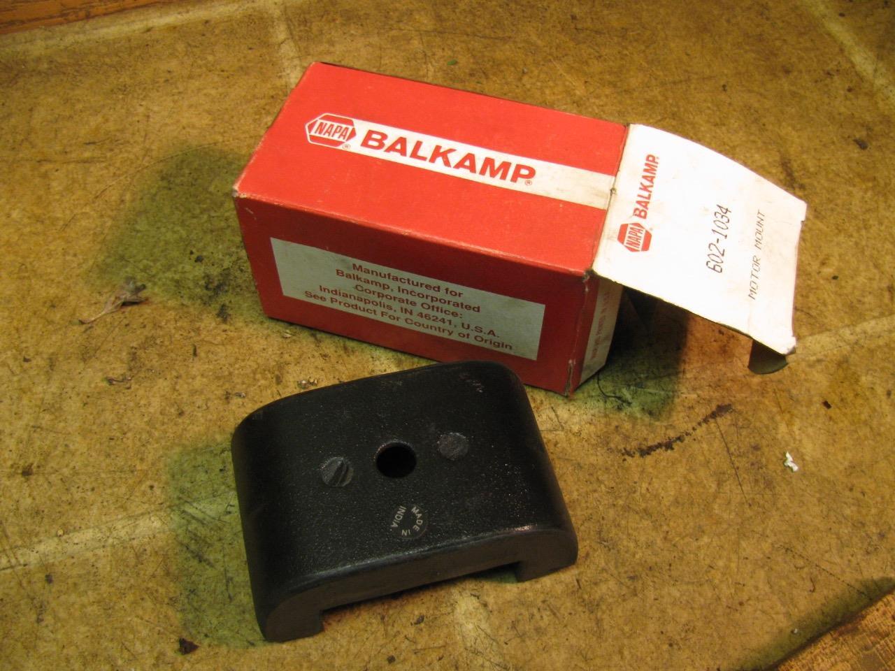 Napa Balkamp 6021034 Chevy GMC Truck Manual Transmission Motor Mount