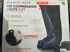 Sharper Image Air Compression Boots Flex Leg ...