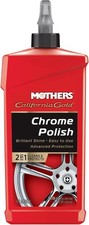 Mothers California Gold Chrome Polish 12 Oz. Cleans Brightens Chrome Bumper Mothers California Gold Chrome Polish 12 Oz. Cleans Brightens Chrome Bumper