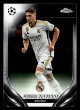 Federico Valverde 2023-24 Topps Chrome UEFA Club Competitions #99 Real Madrid CF