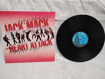 Jack Mack And The Heart Attack Cardiac Party Vinyl LP Full Moon 1-23733 1982