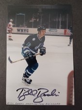 Bill Baaki Signed 4x6 Photo - Huntington Blizzard