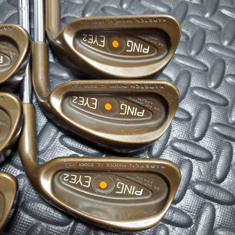 Ping Eye2 Beryllium Copper Orange Dot Iron Set #3-9,W,S (9 Clubs) / PRECISION FM - Image 4 of 4