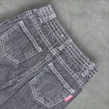 Vintage Sesame Street Children's Black Acid Wash Denim Jeans