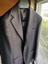 34R Suitsupply Brown houndstooth blazer 3 Button