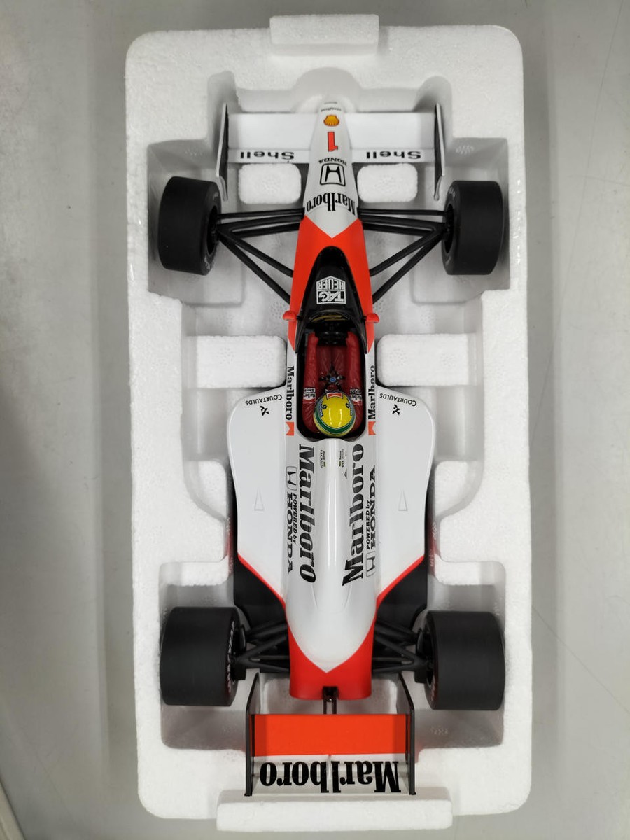 ミニカー 85 MINICHAMPS Mclaren MP4/5 1989 WORLD Minichamps McLaren Honda MP4/5 #1 Ayrton Senna 1989 1/18