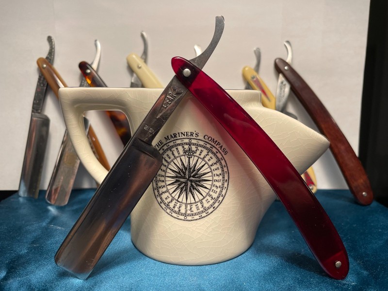 Spear No. 12 Folding Straight Razor