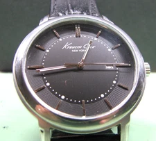 Kenneth Cole Stainless Steel Quartz Date Watch