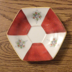Vintage  China Saucer Made in Occupied Japan