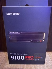 Samsung SSD 9100 PRO 2TB PCIe 5.0 x4 NVMe M.2 with Heatsink Unused