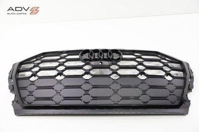 2021 - 2025 AUDI Q5 SQ5 FRONT BUMPER RADIATOR GRILLE GRILL MOLDING & EMBLEM OEM