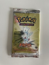 Vintage Pokemon Booster Pack Wrapper With Car...