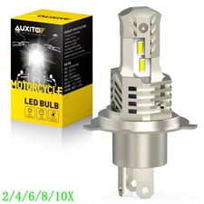 AUXITO H4 LED Headlight Light Bulbs High Low Beam 6000K 9003 Super White 2/10x