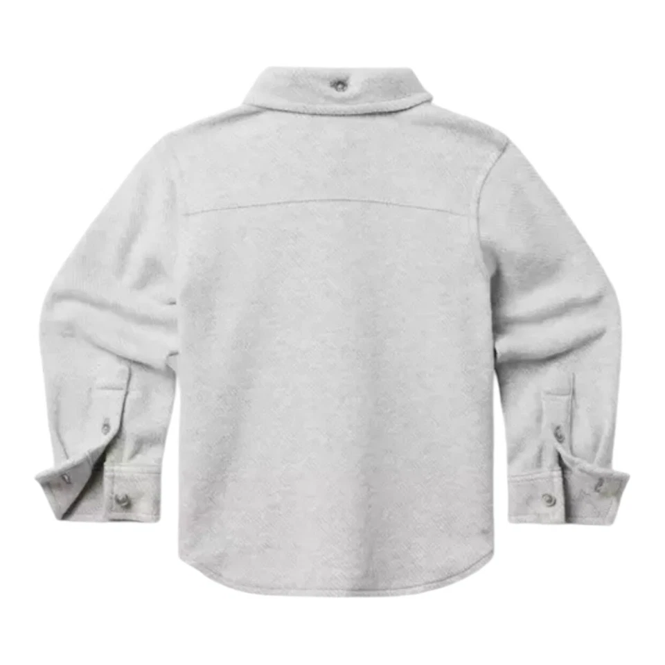 Janie and Jack NUEVO CON ETIQUETAS “La Camisa Suéter.” Gris Brezo. Talla 8 Foto 3 de 3