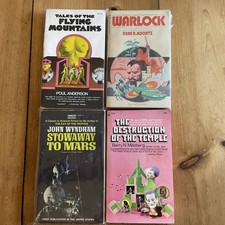 Rare Vintage Sci Fi Paperback Lot