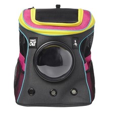 Fat Cat Backpack Carrier - Airline Approved Space Capsule Bubble for Small Cats/