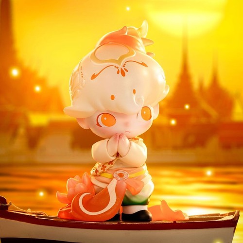 Dimoo Flaming Lotus Figure Pop Mart Friend of the China-Thailand Golden Jubilee - Picture 2 of 8