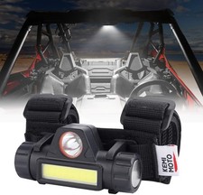 KEMIMOTO UTV Dome Light Roll Bar Cage Mount Interior Lights Compatible with Pola