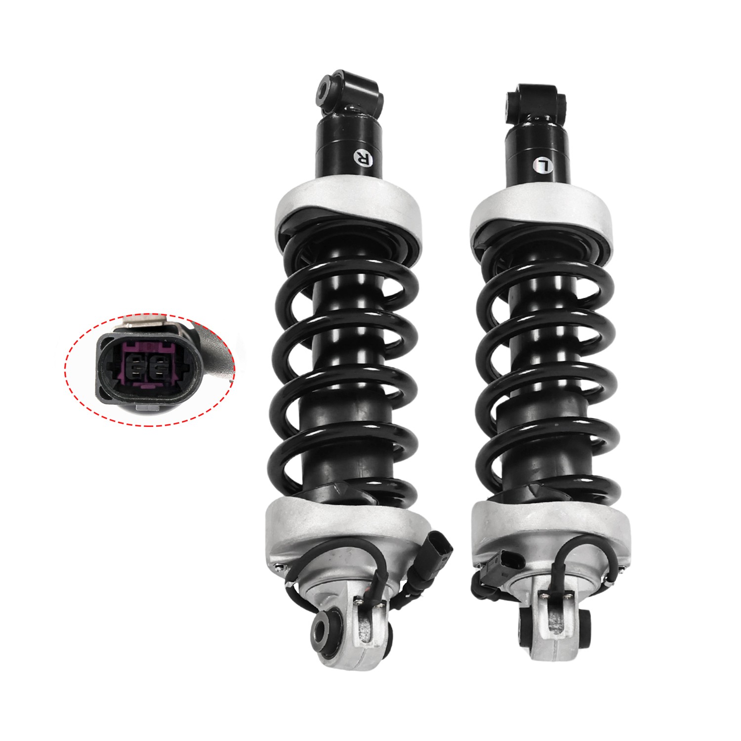 2x Rear Left Right Shock Absorber Struts MagneRide Fit For 2007-2015 Audi R8 V8