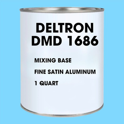 #ad PPG DELTRON DMD 1686 Fine Satin Aluminum 1 QUART $119.95