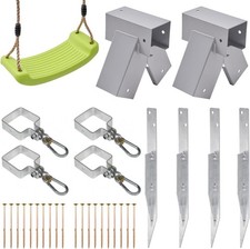 TRIBECCO Bausatz zum BAU Spielplatzschaukel Gartenschaukel Kinderschaukel - 90°