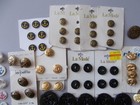 Big vintage lot nautical themed buttons metal & plastic NOS & pre-owned — photo 2
