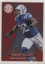 2012 Totally Certified Platinum Red Robert Mathis #15 fz4