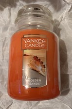 NEW Yankee LARGE 22 Oz GOLDEN SANDS Candle Pu...