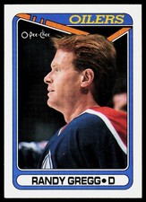 1990-91 O-Pee-Chee Randy Gregg #275 Edmonton Oilers