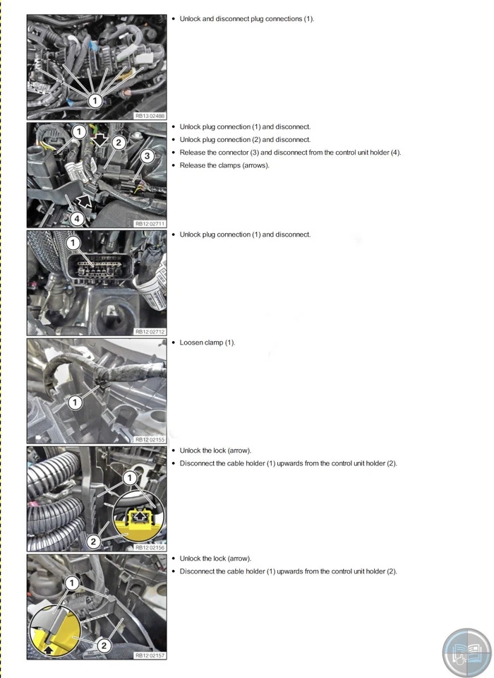 Bmw 420d coupé (G22) "Model Year 2020"  manuale riparazione su cd  - Immagine 3 di 4