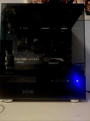 Esports 240 FPS Gaming PC: AMD Radeon RX 6600, Ryzen 5 5500 16 GB RAM 1 TB SSD