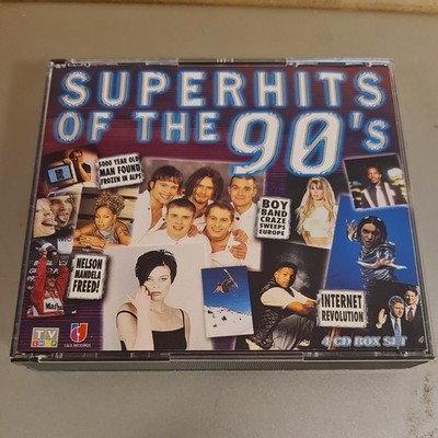 Superhits Of The 90's / 4CD Box  A2 