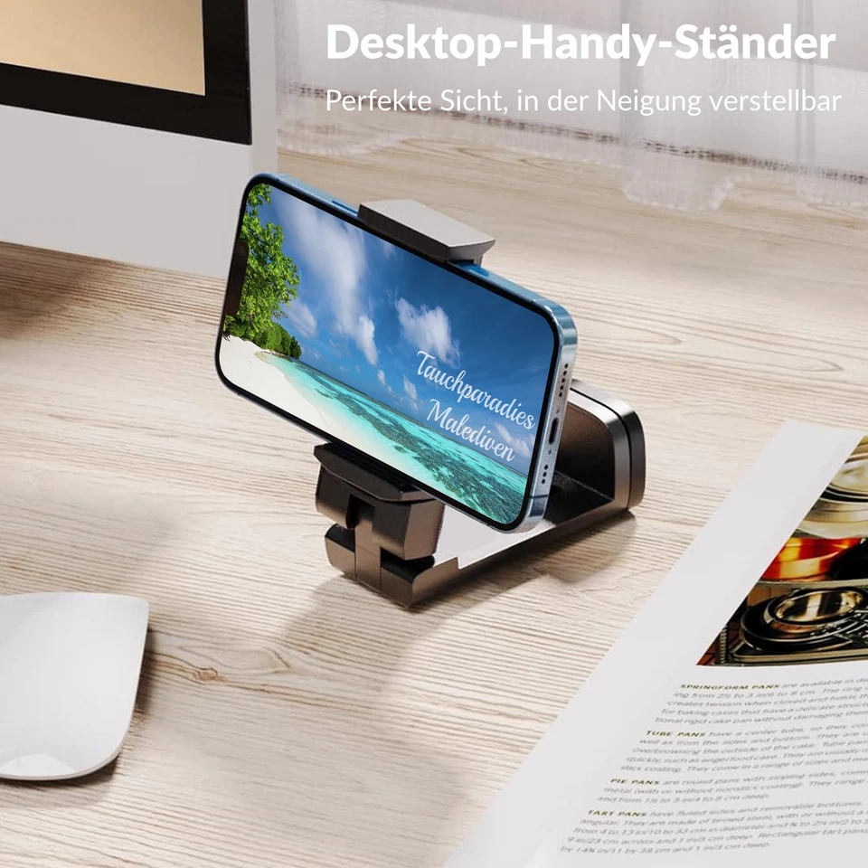 Handyhalterung Flugzeug Klemmhalterung Smartphone Halterung Handy Ständer iPhone - Bild 2 von 4