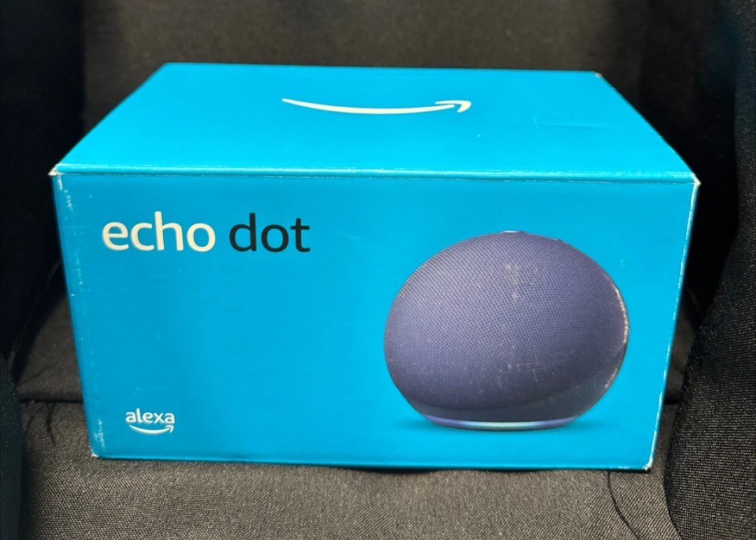 Amazon Echo Dot 4th Gen Smart Speaker with Alexa – Blue – Boxed New