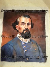 Nathan Bedford Forrest Lieutenant Gen. Civil War Confederate Cavalry Commander