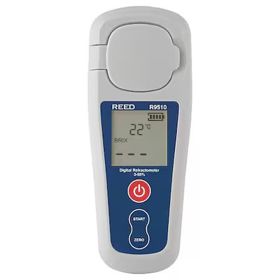 Reed Instruments R9510 Digital Refractometer, Hand Held, 5.5'' H