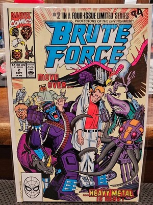 Brute Force #2 (Marvel Comics September 1990)