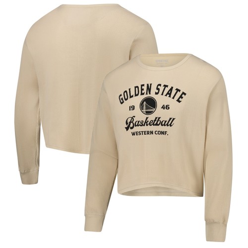 Unisex Sportiqe Cream Golden State Warriors High Country Collection Cullen