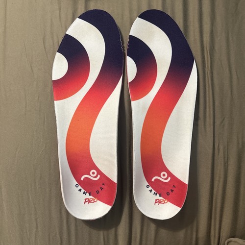 Move Game Day Pro Insoles Support Dual-Foam System Insole for Shoe Size 10.5