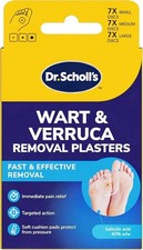 Dr. Scholl'S Wart and Verruca Removal Plasters, Pack of 21, Fast and Effective V