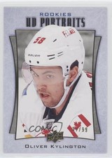2016 Upper Deck UD Portraits Rookie Gold Foil 37/99 Oliver Kylington #P-83 0ph