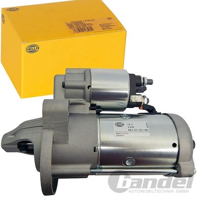 HELLA ANLASSER STARTER 2kW passend für FORD C-MAX FOCUS GALAXY GRAND KUGA