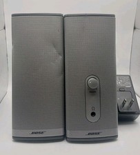 Bose Companion 2 Series II Speakers  Desktop PC Computer Audio Gray - Tested