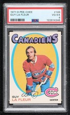 1971-72 O-Pee-Chee Guy Lafleur #148 PSA 4 HOF 7o1