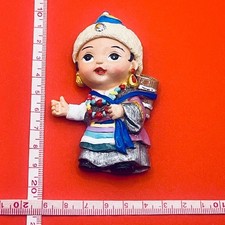 NEPAL / NEPALI BOY IN TRADITIONAL CLOTHING / SOUVENIR FRIDGE